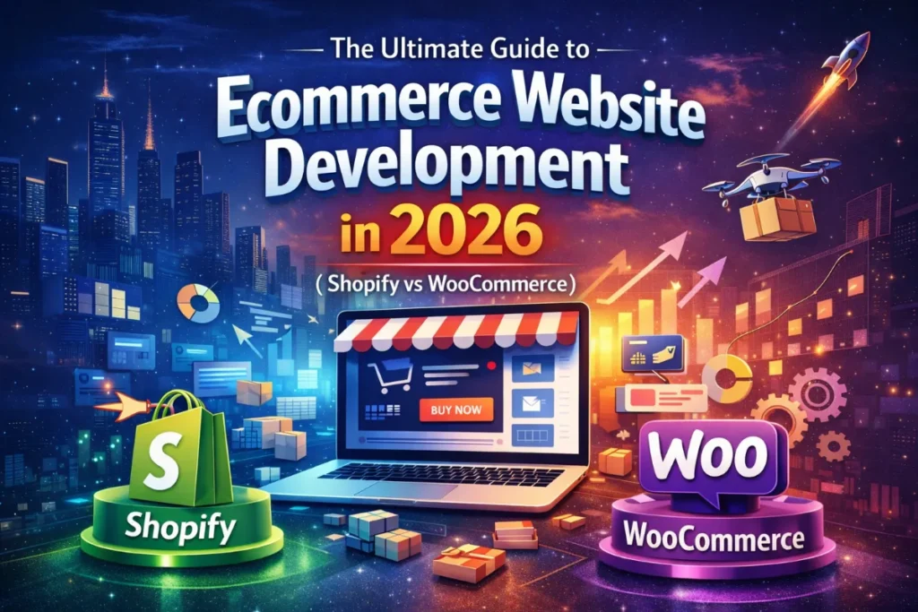 Ecommerce website development shopify vs woocommerce